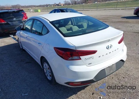 2019 Hyundai Elantra Se z USA, uszkodzony, nr VIN 5NPD74LF4KH485625